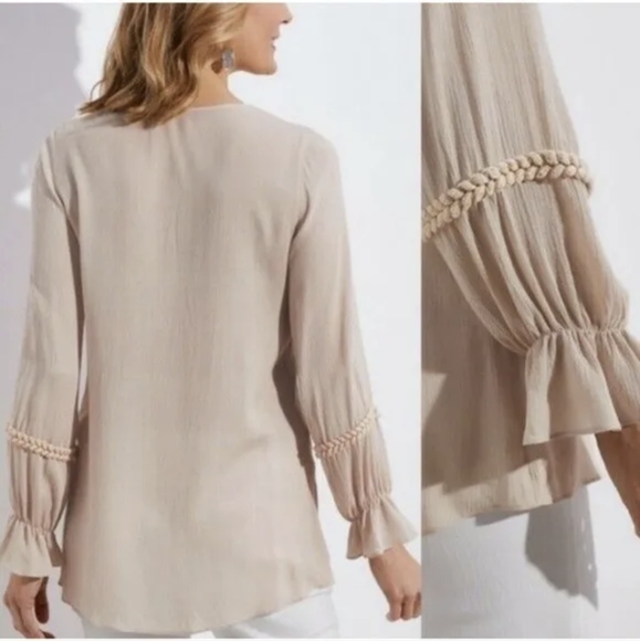 Soft Surroundings Clementine Tassel Tunic - Picture 2 of 9